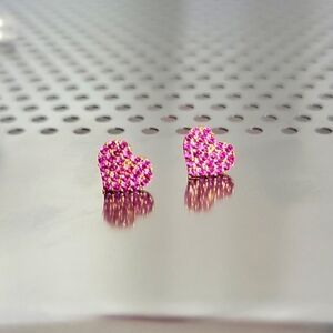 14 Karat Gold Sweetheart Earrings